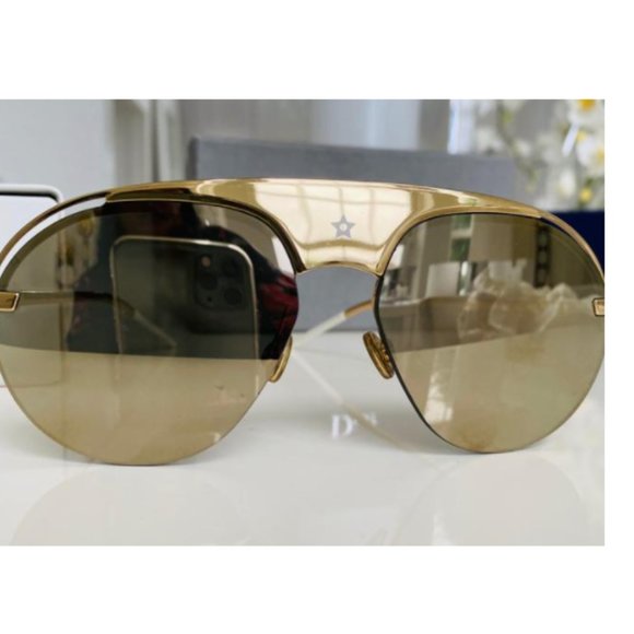 Dior Revolution 2 Aviator Gold glasses main image 7